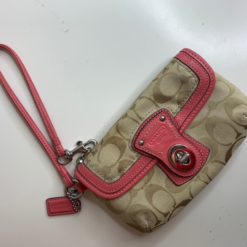 Coach Wristlet